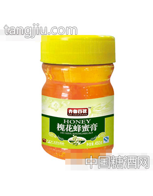 齐鲁百花槐花蜂蜜膏450gx12