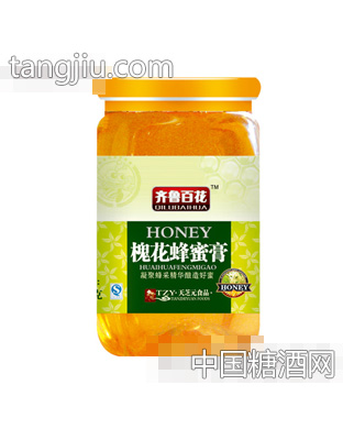 齐鲁百花槐花蜂蜜膏1000gx12
