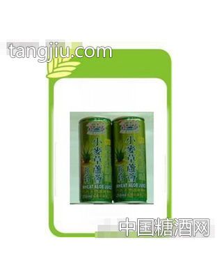 无砂糖小麦草芦荟(250ml)