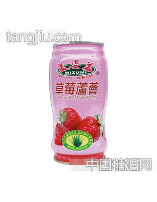 美姿美草莓芦荟汁245ml