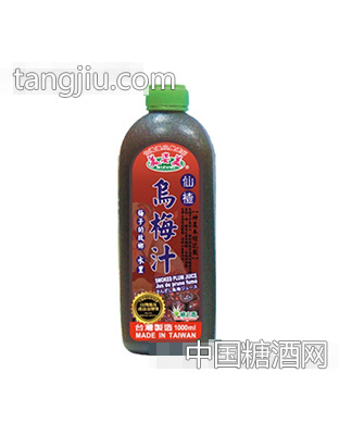 美姿美仙楂乌梅汁1000ml