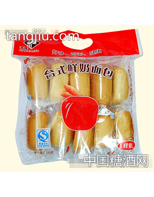 台式鲜奶面包200g