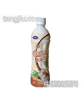 完达山果粒奶珍椰子味480ml