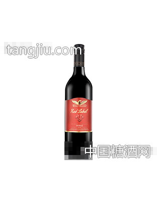 澳洲禾富红标西拉红牌设拉子干红葡萄酒750ml