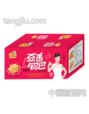 米老兄豆香锅巴香菇味箱装