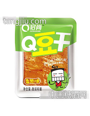 启尚Q豆干（香葱味）称重