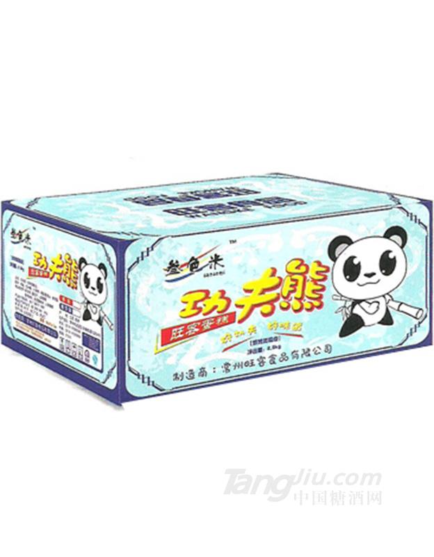 参色米功夫熊蛋糕箱装
