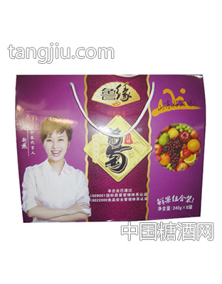 鲁缘葡萄罐头礼盒装