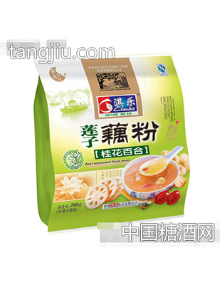 万鑫百合莲子藕粉700g