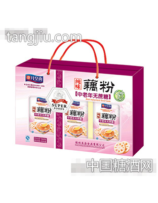 中老年无蔗糖纯味藕粉600g