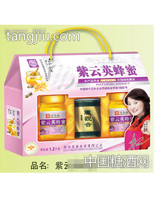 万鑫紫云英蜂蜜1.2kg