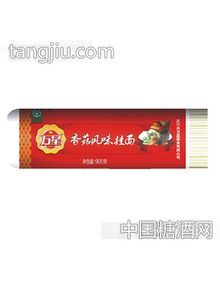 万星香菇风味挂面900g