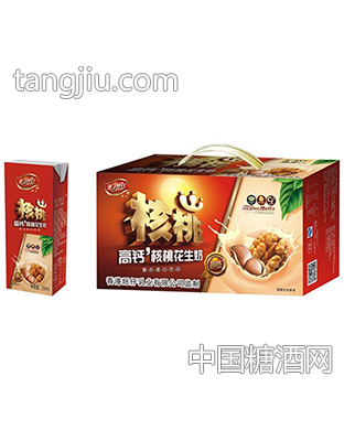 250mlx24盒旺子梦工厂高钙核桃花生奶礼盒