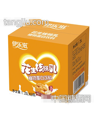 伊乐滋花生核桃乳1.25LX6瓶