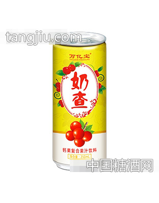 万亿宝奶查钙果复合果汁饮料250ml
