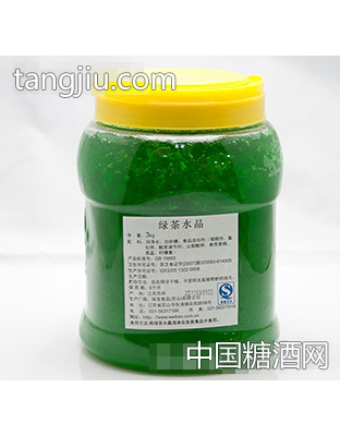 味宝绿茶水晶