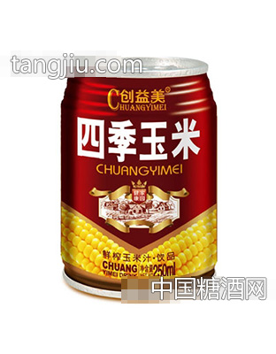 创益美四季玉米鲜榨玉米汁250ml
