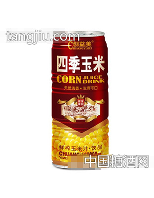 创益美四季玉米鲜榨玉米汁980ml