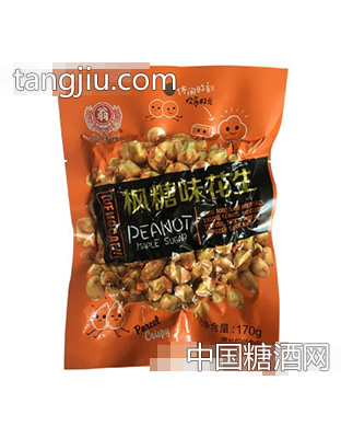 翁财记枫糖花生170克