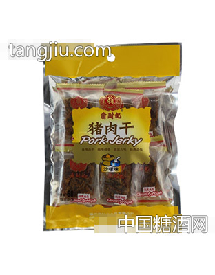 翁财记沙嗲味猪肉干68克