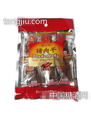 翁财记猪肉干香辣味68克