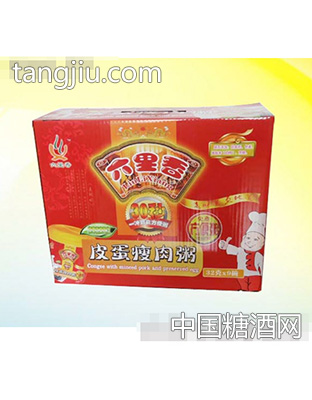 礼盒皮蛋瘦肉粥