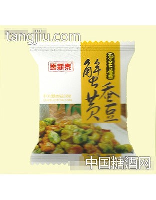 马新泰蟹黄蚕豆称重