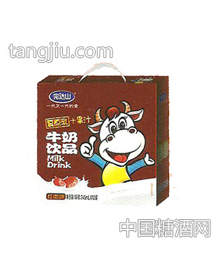245mlx12罐牛奶饮品（红枣味）