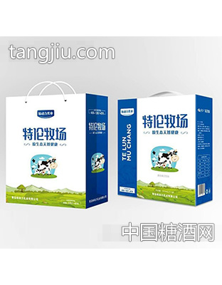1x12盒味动力乳业特仑牧场复合蛋白饮品礼盒