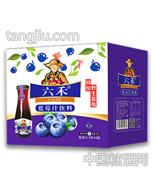 六禾蓝莓汁饮料1.5Lx6瓶