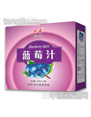 六禾蓝莓汁828mlx8瓶