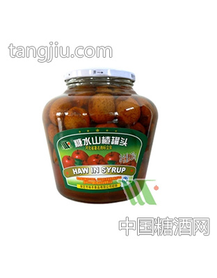 味丰糖水山楂罐头1250g