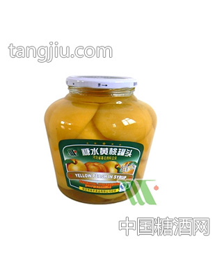 味丰糖水黄桃罐头1250g