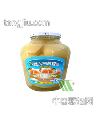 味丰糖水白桃罐头1250g