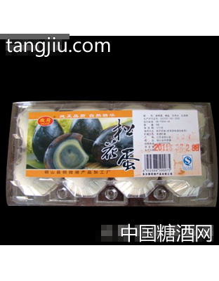微荷松花蛋8枚装