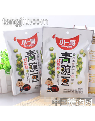 小一哥青豌豆蒜香味70g