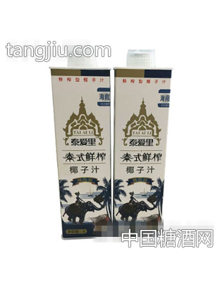 泰爱里泰式鲜榨椰子汁1L
