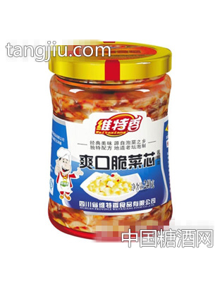 240克爽口脆菜芯