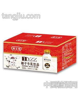 椰椰子牛乳280mlx15瓶