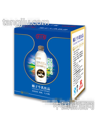 椰椰子牛乳饮品1Lx6瓶