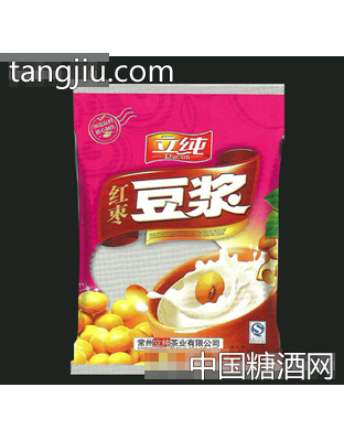立纯红枣豆浆