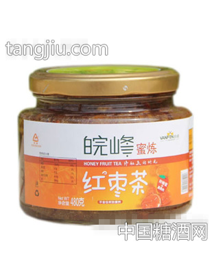 皖峰蜜炼红枣茶480g