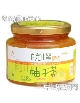 皖峰蜜炼柚子茶480g