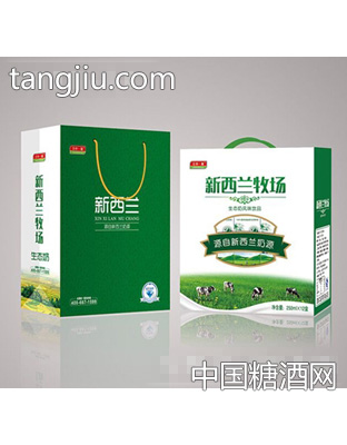 江中一源新西兰牧场生态奶250mlx12盒