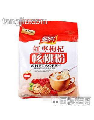 侗香绘红枣枸杞核桃粉800克
