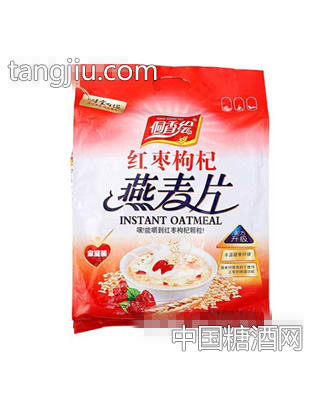 侗香绘红枣枸杞燕麦片800克