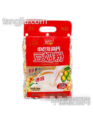 侗香绘中老年高钙豆奶粉558克