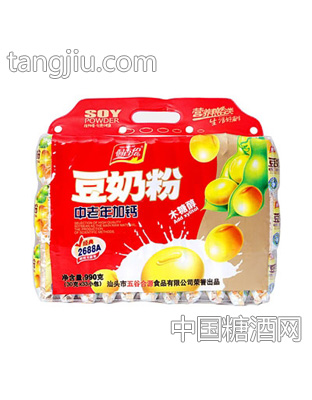 侗香绘中老年加钙豆奶粉