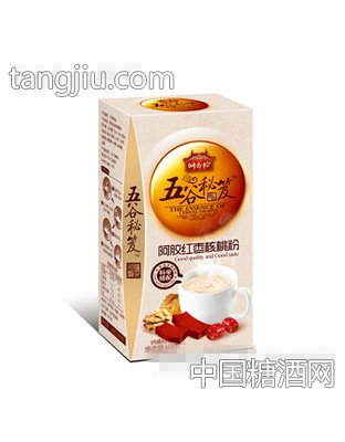 五谷秘笈阿胶核桃红枣粉