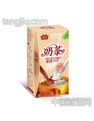 阿巴克麦香奶茶
